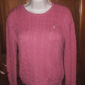 Ralph Lauren Polo Crew Neck Knit Sweater SzM